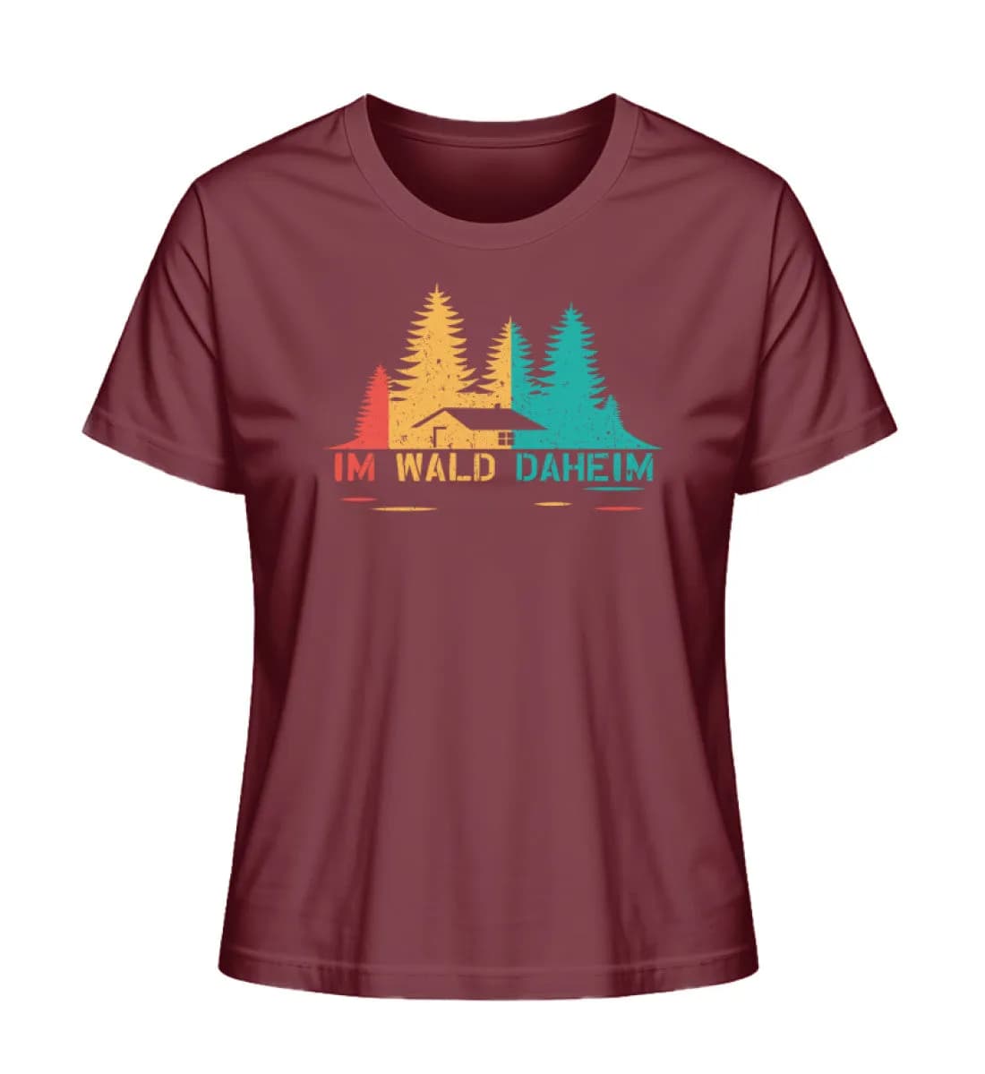 Im Wald daheim - Damen Premium Bio Shirt