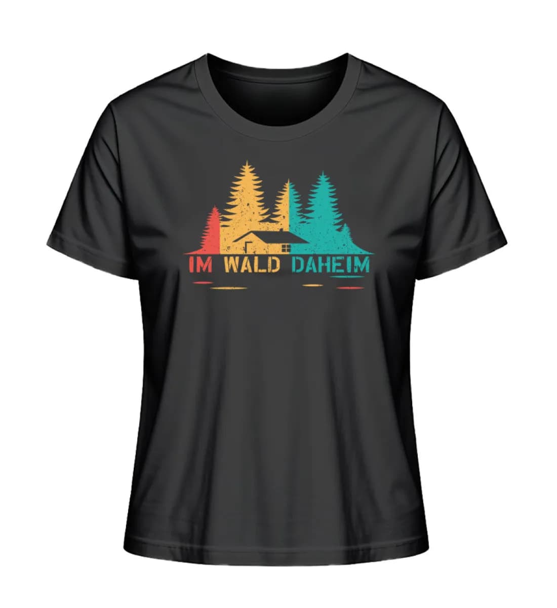 Im Wald daheim - Damen Premium Bio Shirt