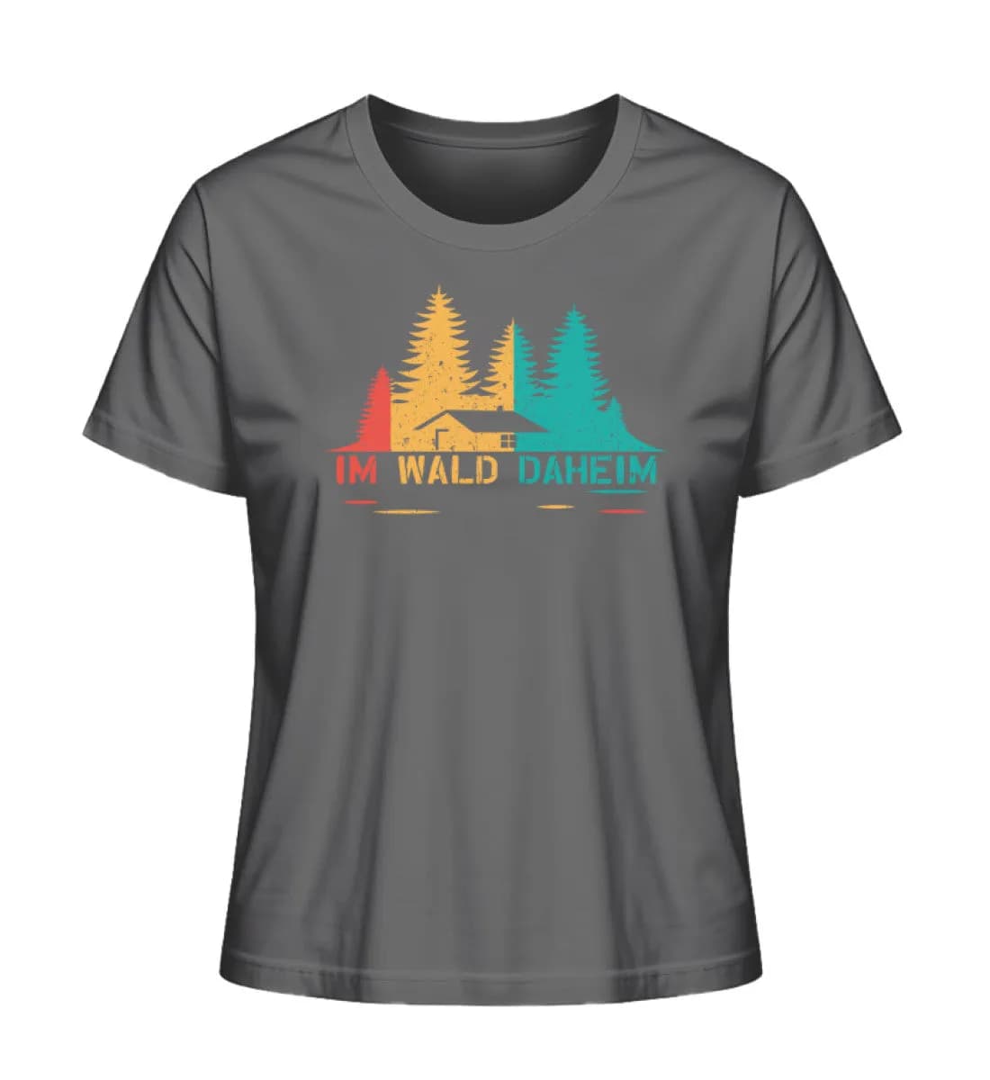 Im Wald daheim - Damen Premium Bio Shirt