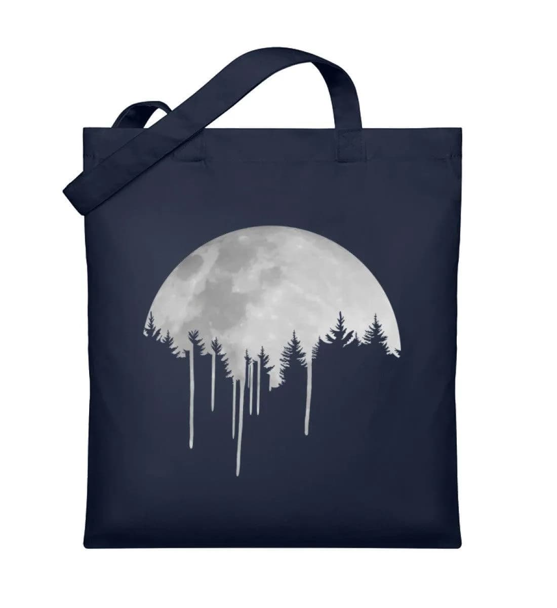 Paint Moon - Organic Jutebeutel