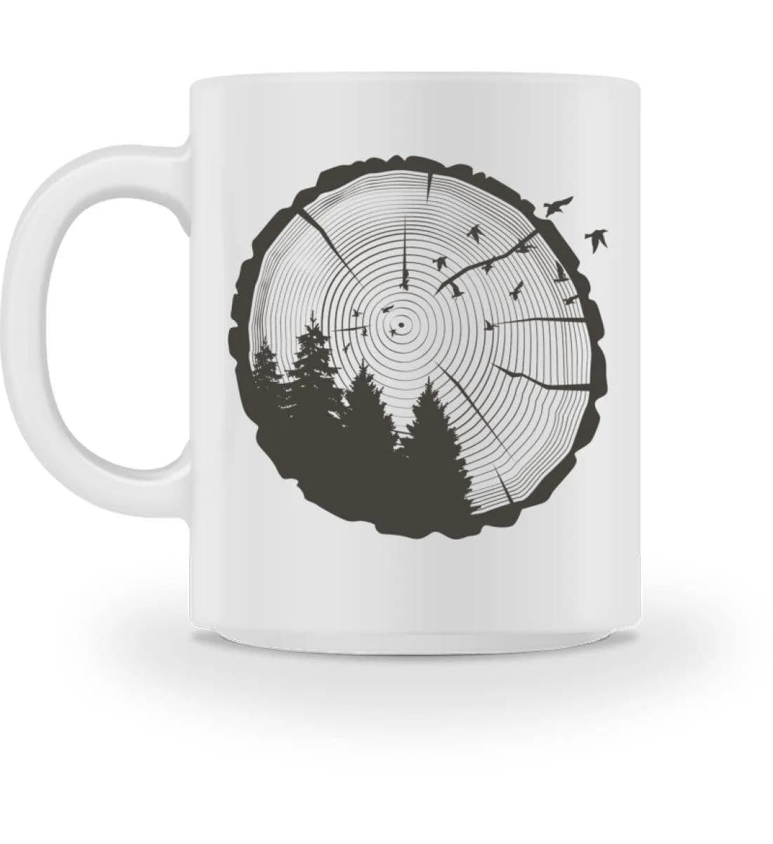 Wald im Stamm - Tasse