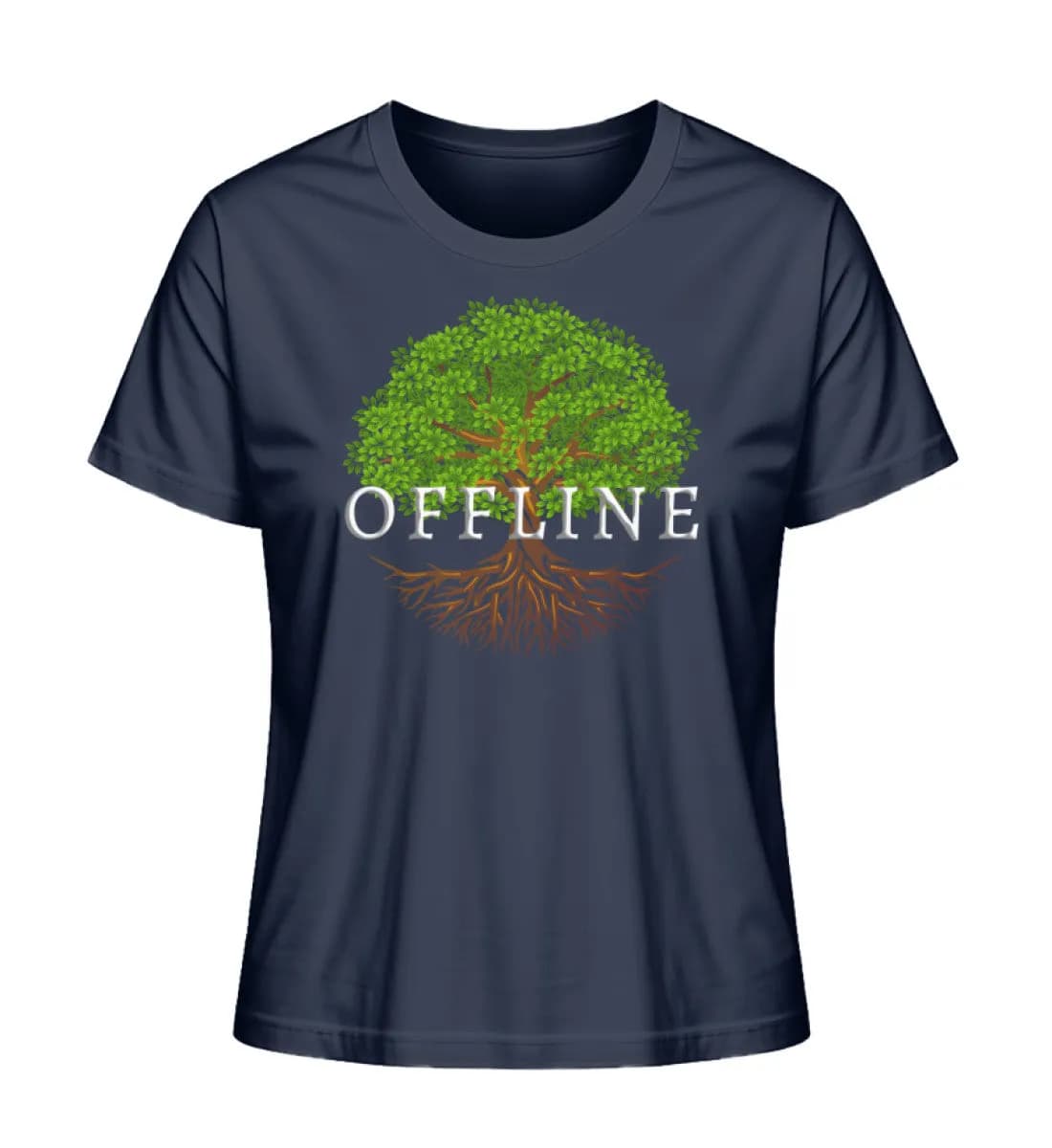 Offline Tree - Damen Premium Bio Shirt