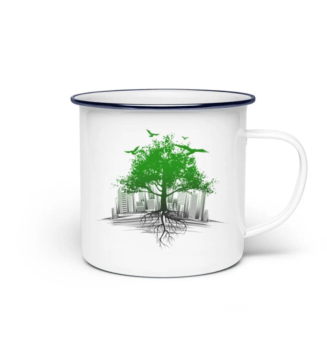 We need more trees - Emaille Tasse