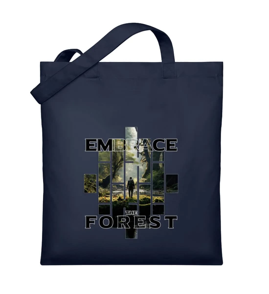 Embrace the forest - Organic Jutebeutel