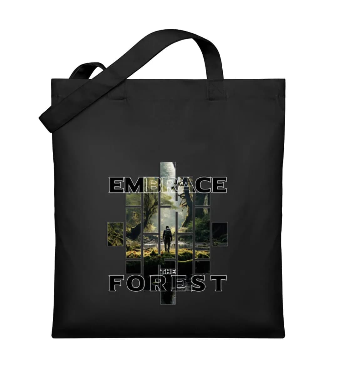 Embrace the forest - Organic Jutebeutel