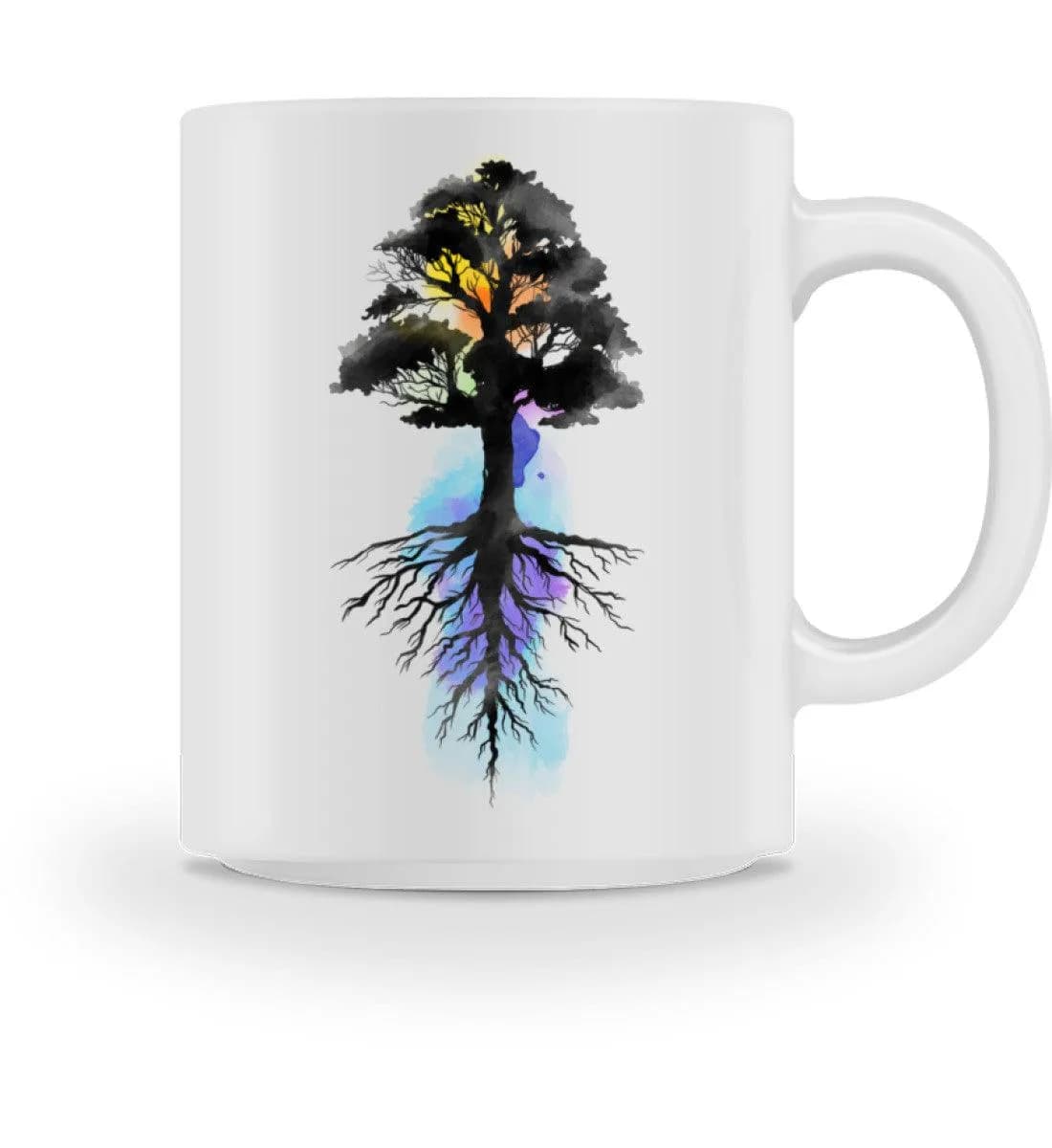 Watercolor Tree - Tasse