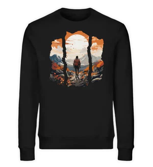 Hiking Autumn - Unisex Bio Sweatshirt