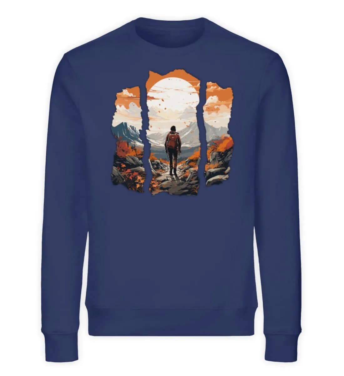 Hiking Autumn - Unisex Bio Sweatshirt