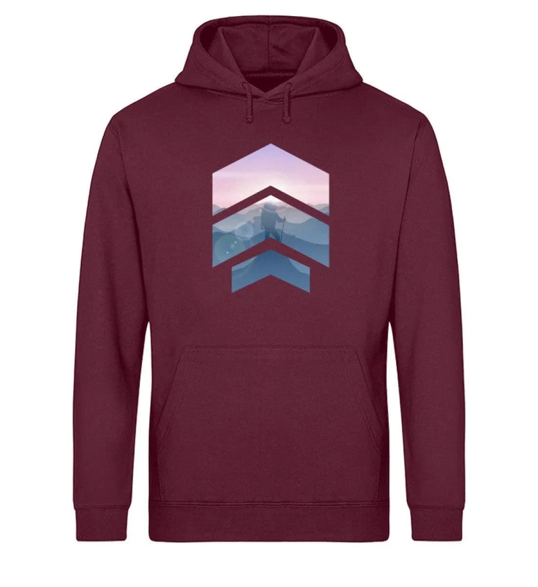 Hiking Arrow - Unisex Basic Bio Hoodie