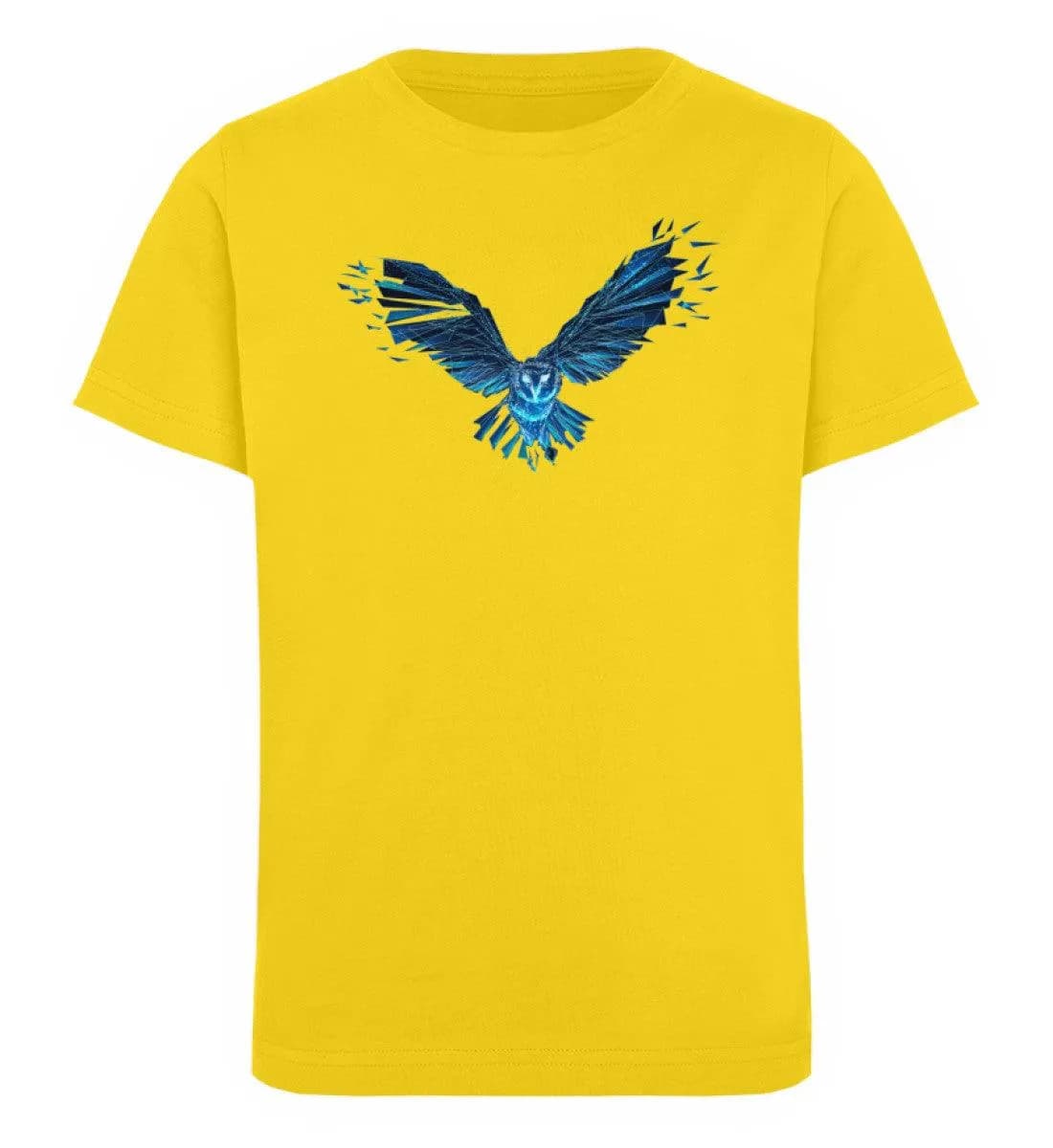 Blaue Eule - Kinder Bio T-Shirt