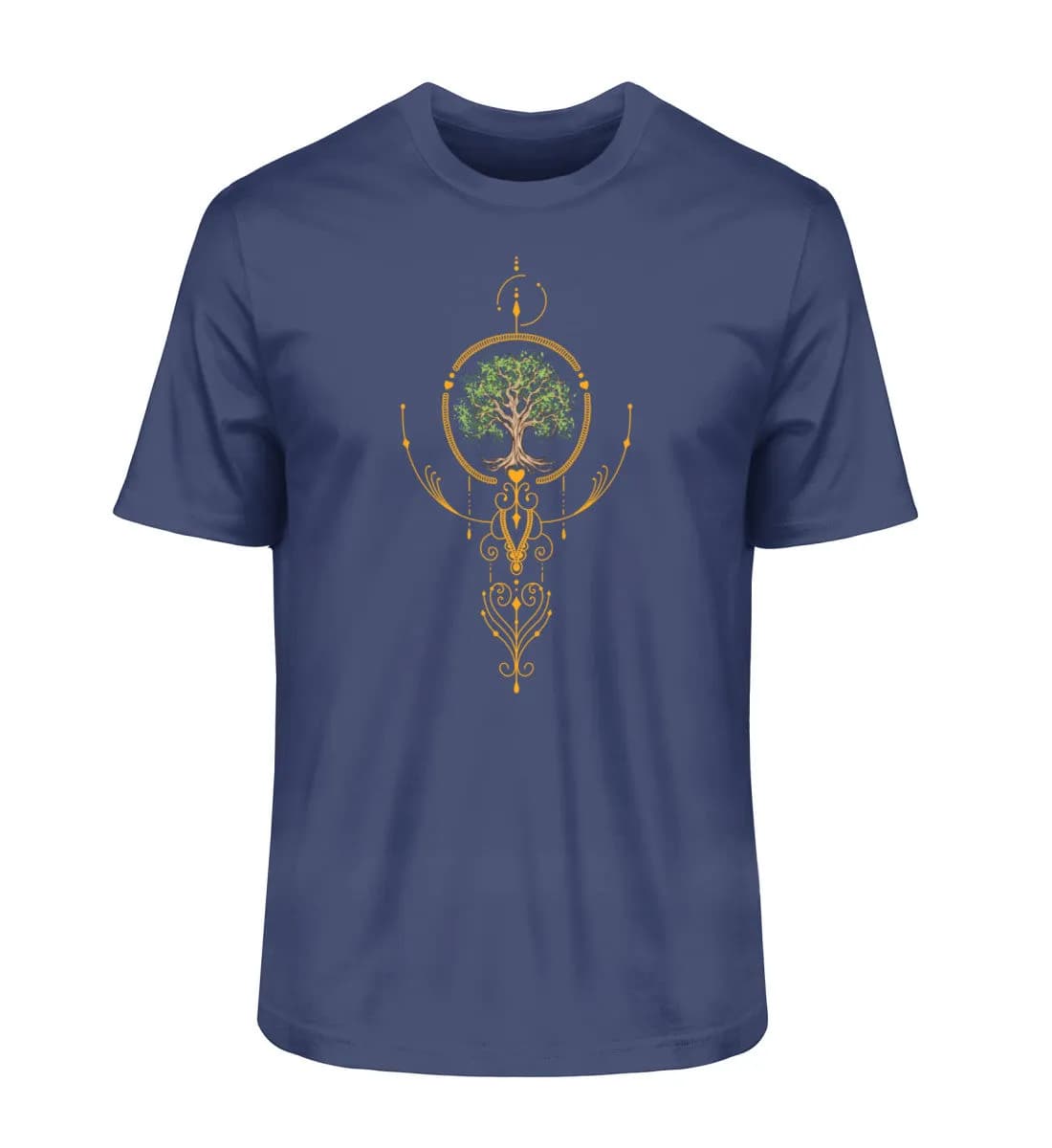 Baum mit Ornamenten - Herren Premium Bio Shirt