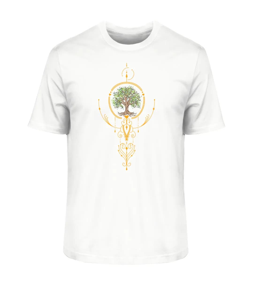 Baum mit Ornamenten - Herren Premium Bio Shirt