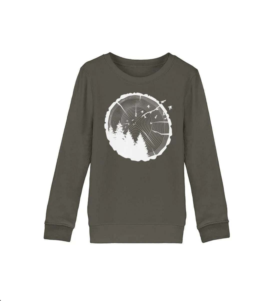 Wald im Stamm - Kinder Bio Sweatshirt