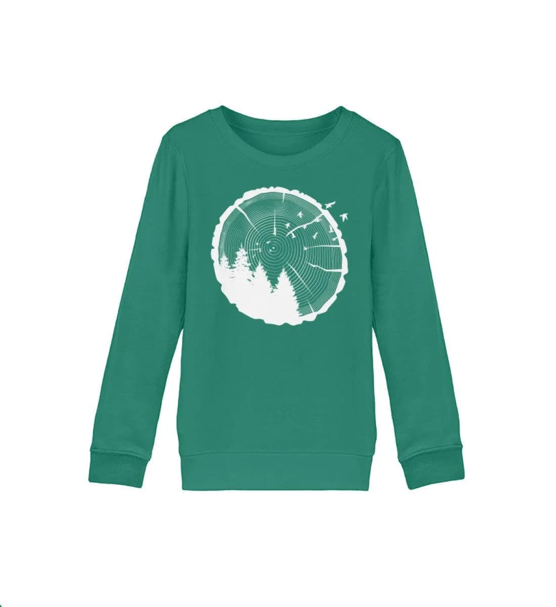 Wald im Stamm - Kinder Bio Sweatshirt