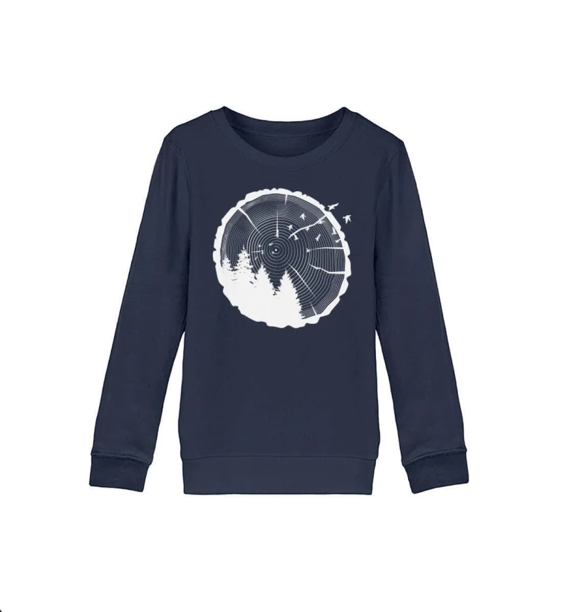 Wald im Stamm - Kinder Bio Sweatshirt