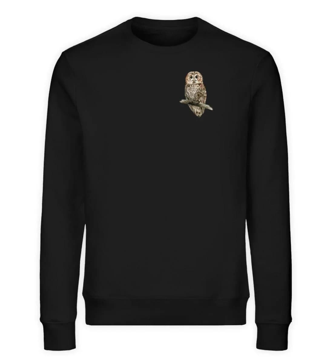 Owl Watercolor - Unisex Bio Sweatshirt