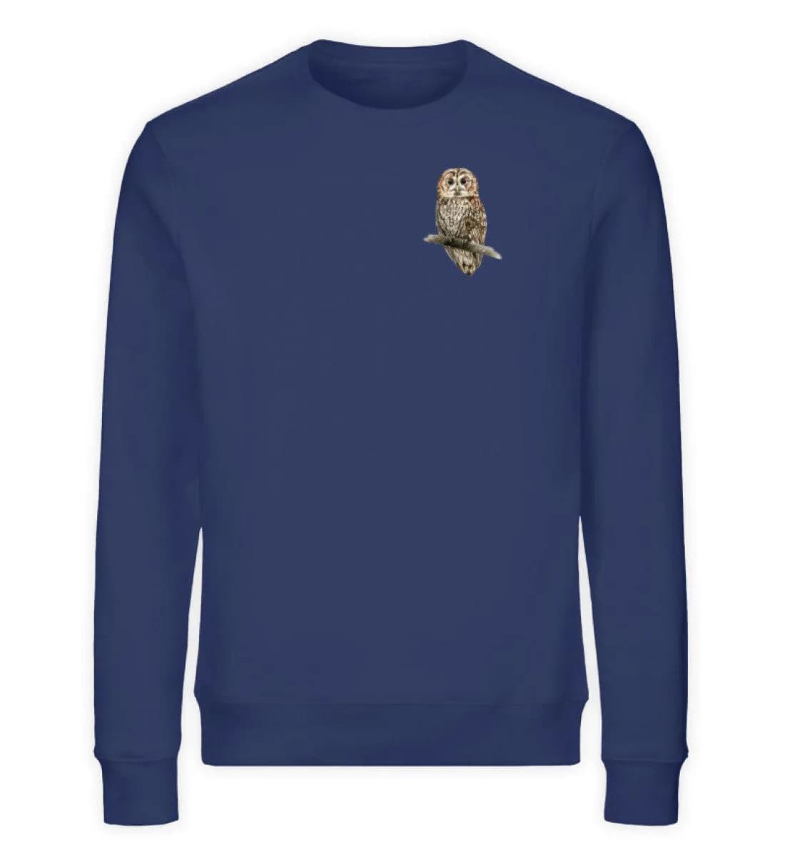 Owl Watercolor - Unisex Bio Sweatshirt