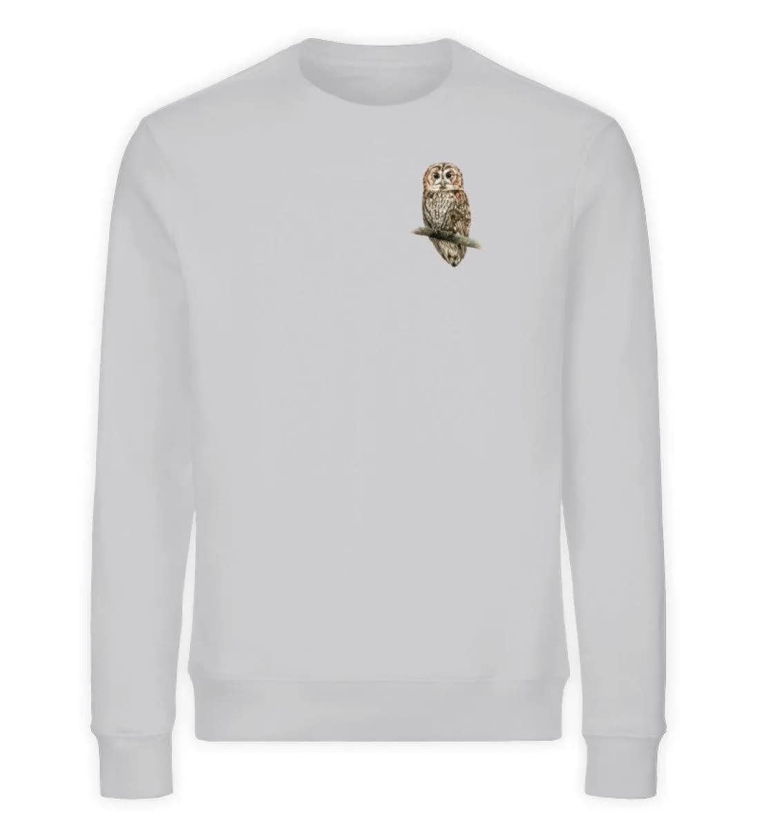 Owl Watercolor - Unisex Bio Sweatshirt