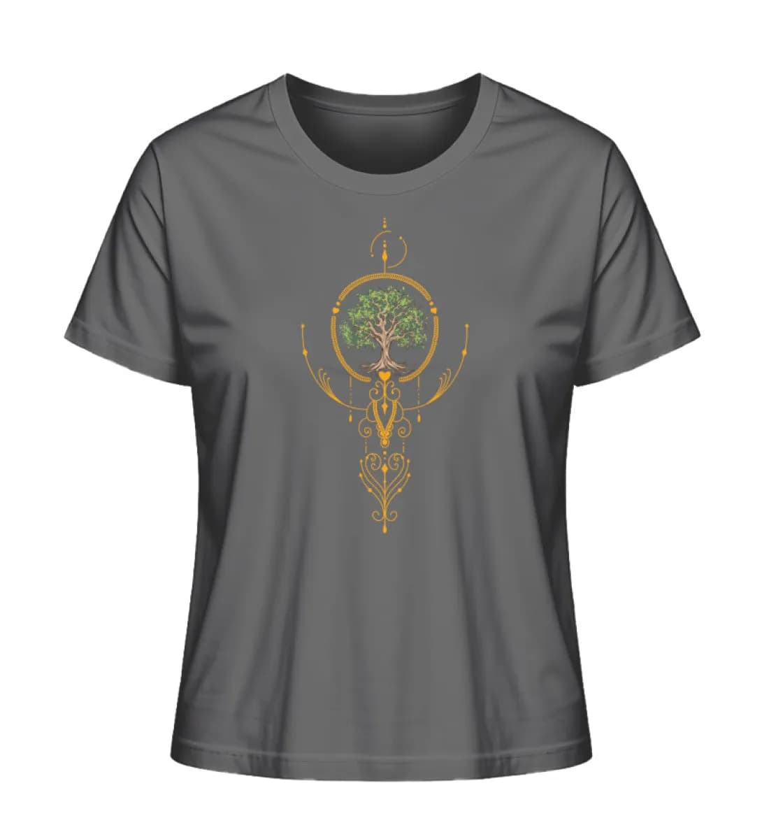 Baum mit Ornamenten - Damen Premium Bio Shirt