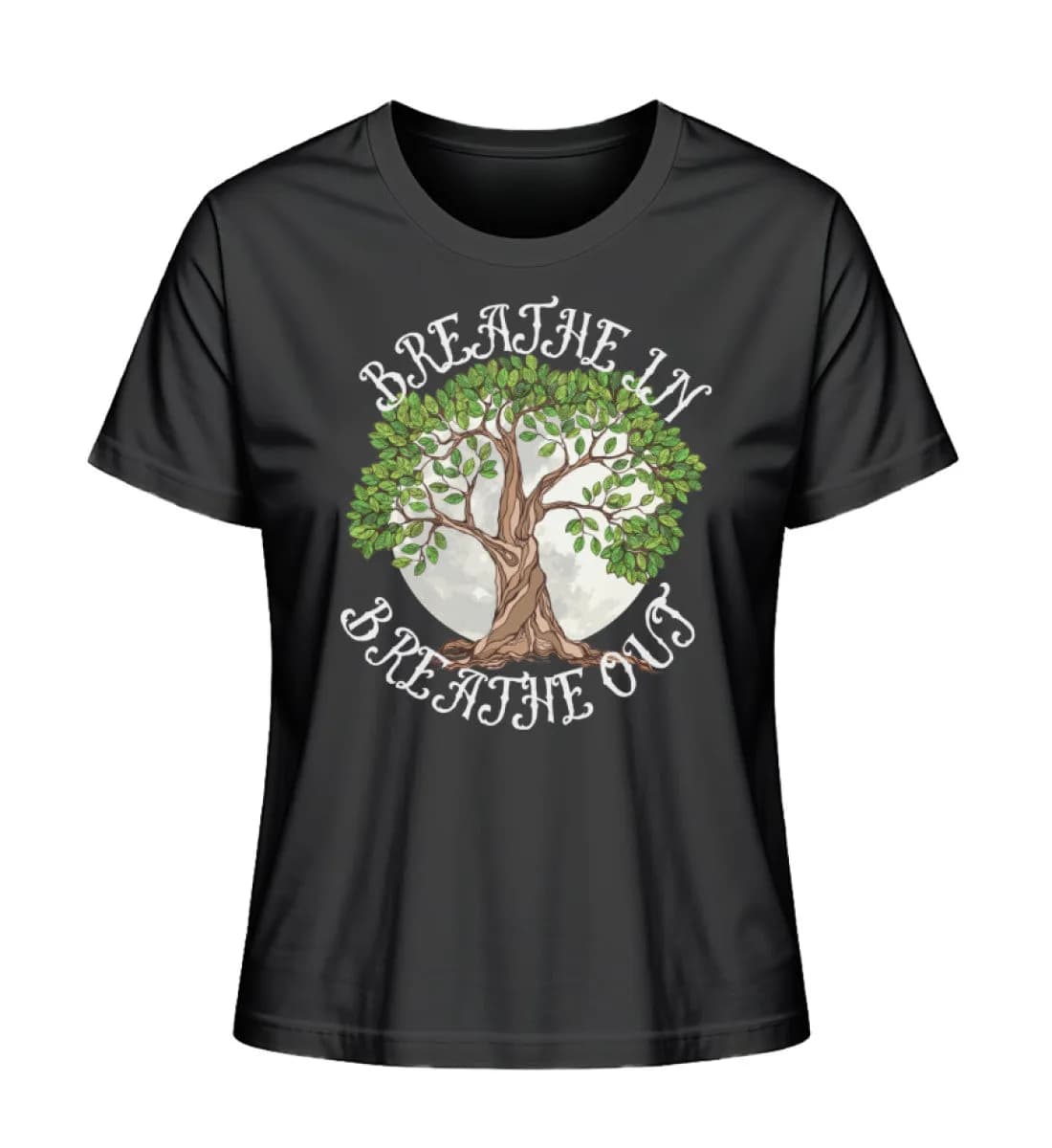 Breathe in - Damen Premium Bio Shirt