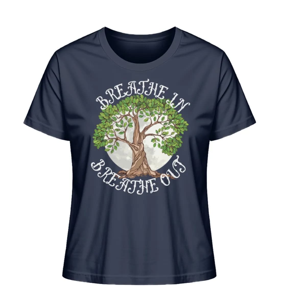 Breathe in - Damen Premium Bio Shirt