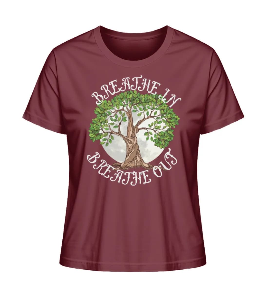 Breathe in - Damen Premium Bio Shirt