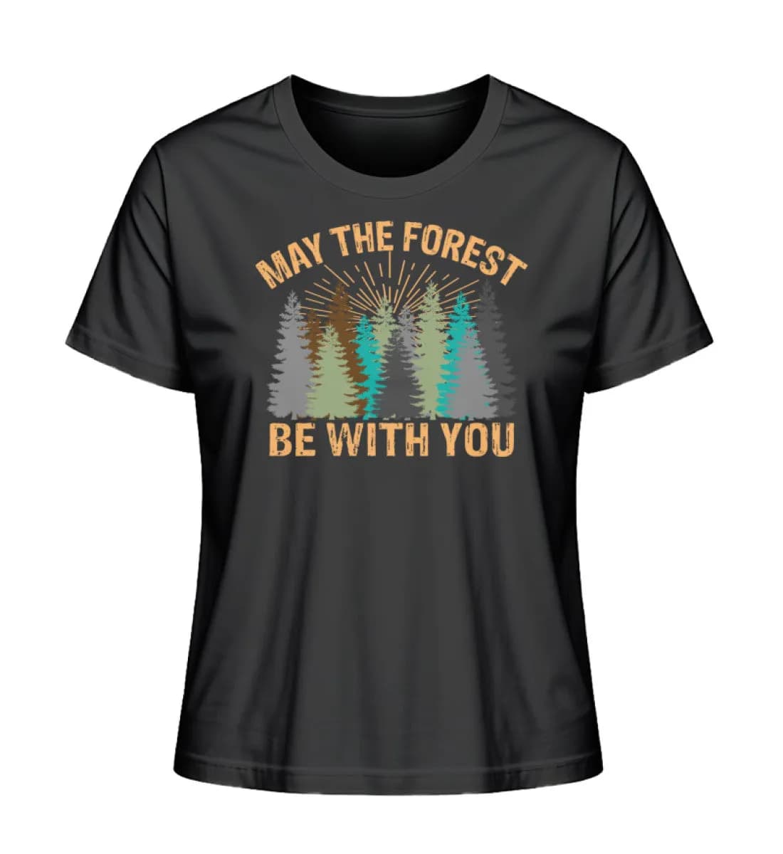 May the forest - Damen Premium Bio Shirt