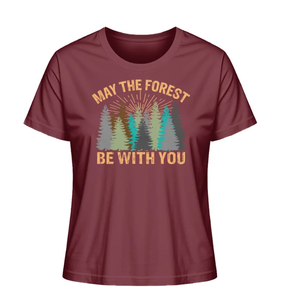May the forest - Damen Premium Bio Shirt