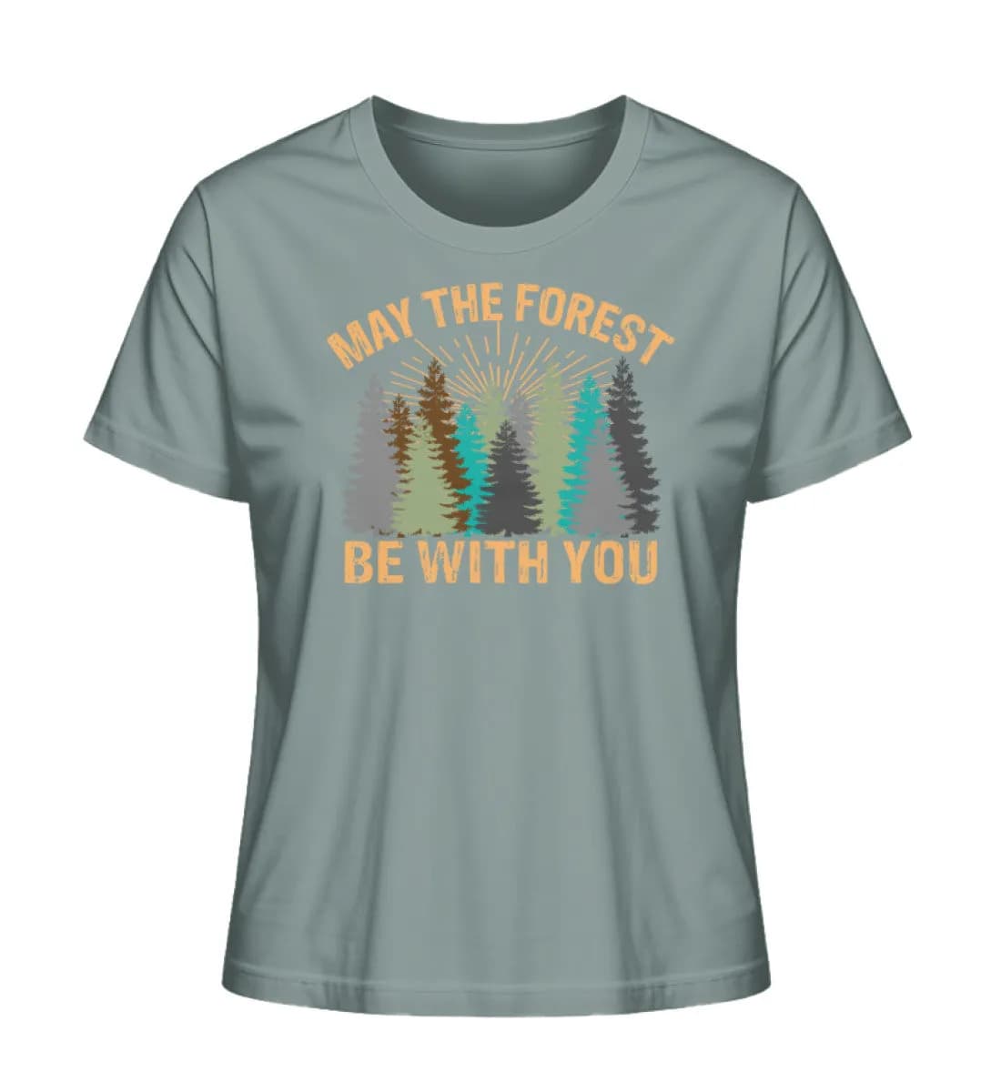 May the forest - Damen Premium Bio Shirt
