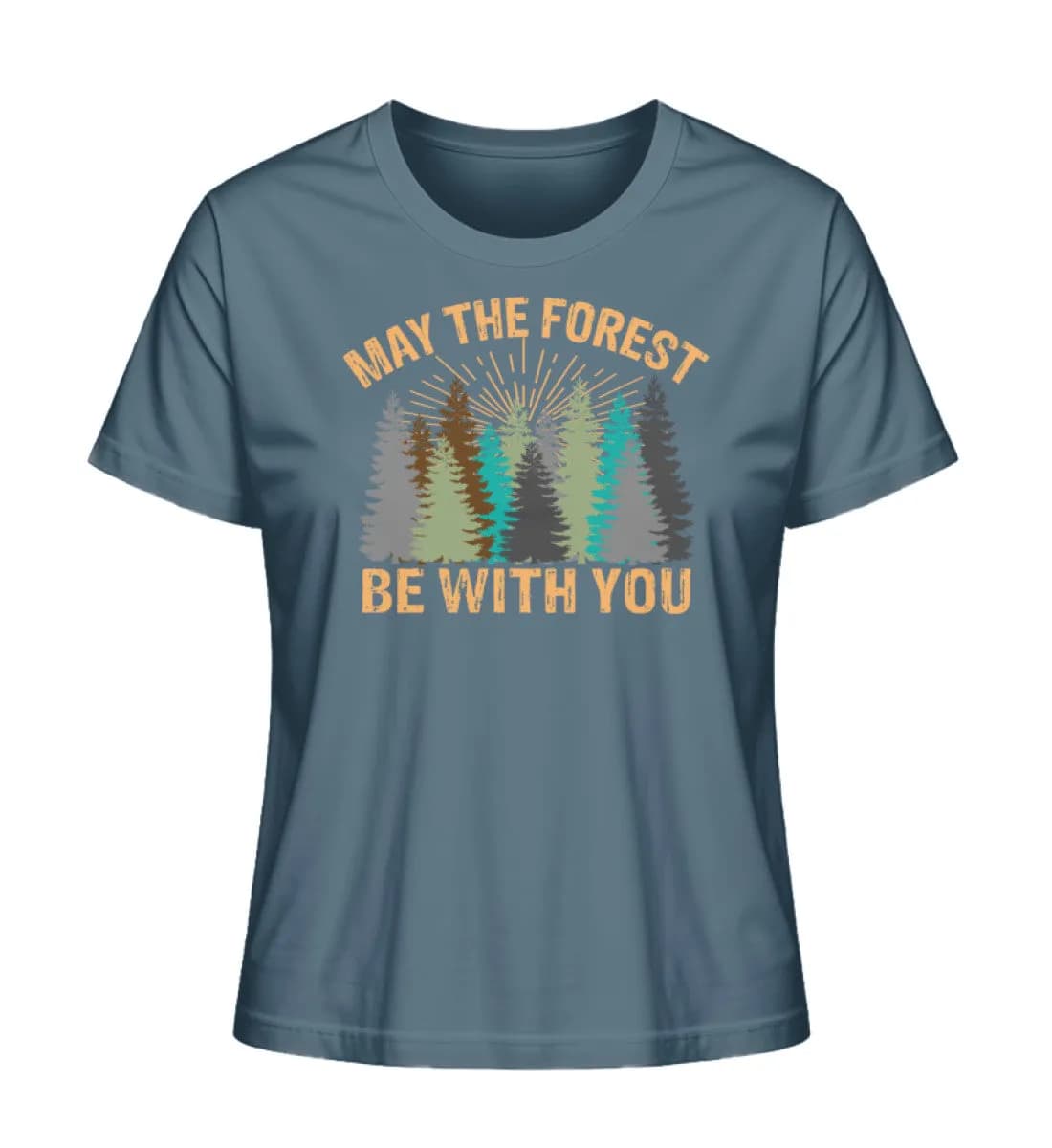 May the forest - Damen Premium Bio Shirt