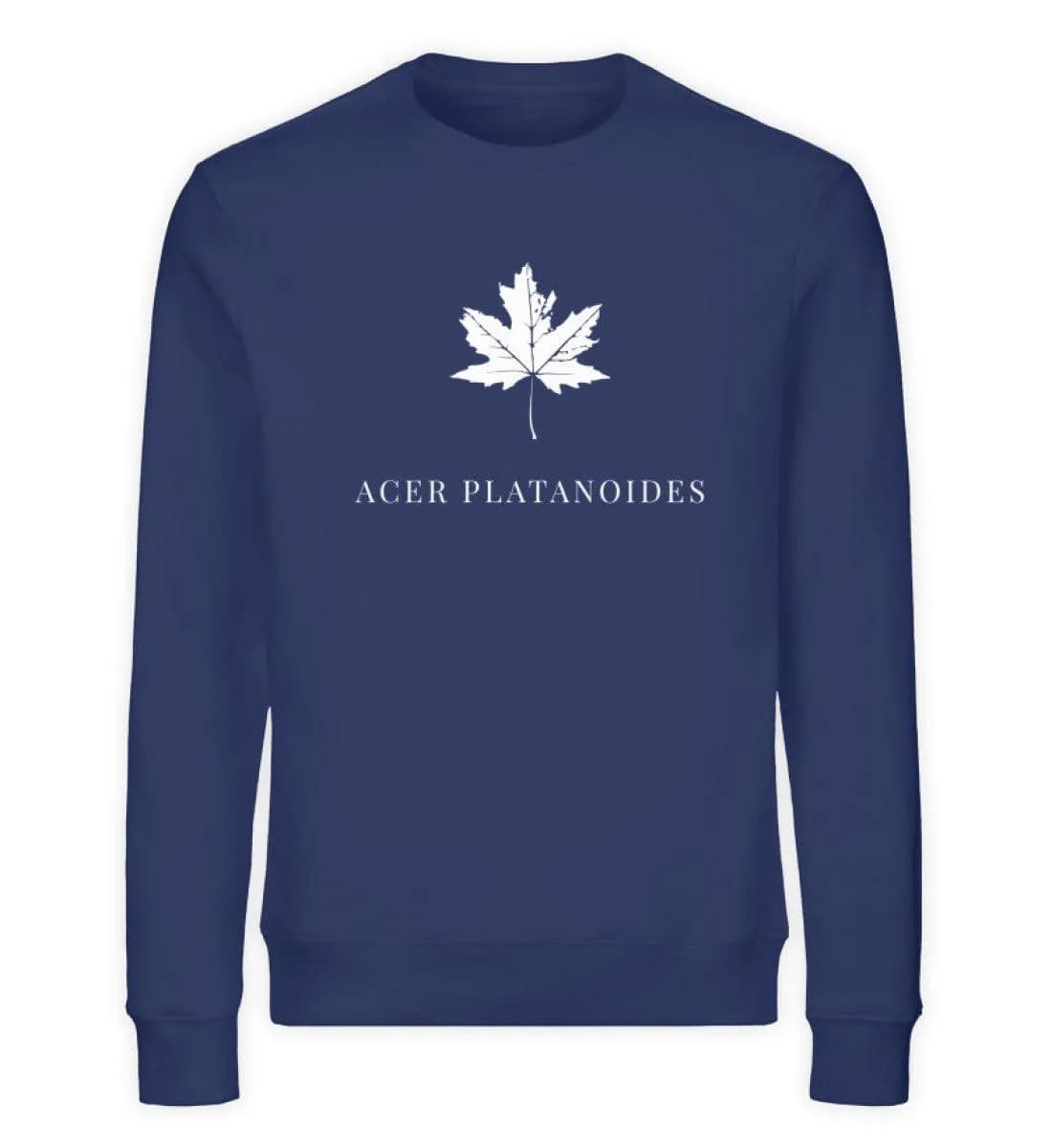 Spitzahornblatt - Unisex Bio Sweatshirt