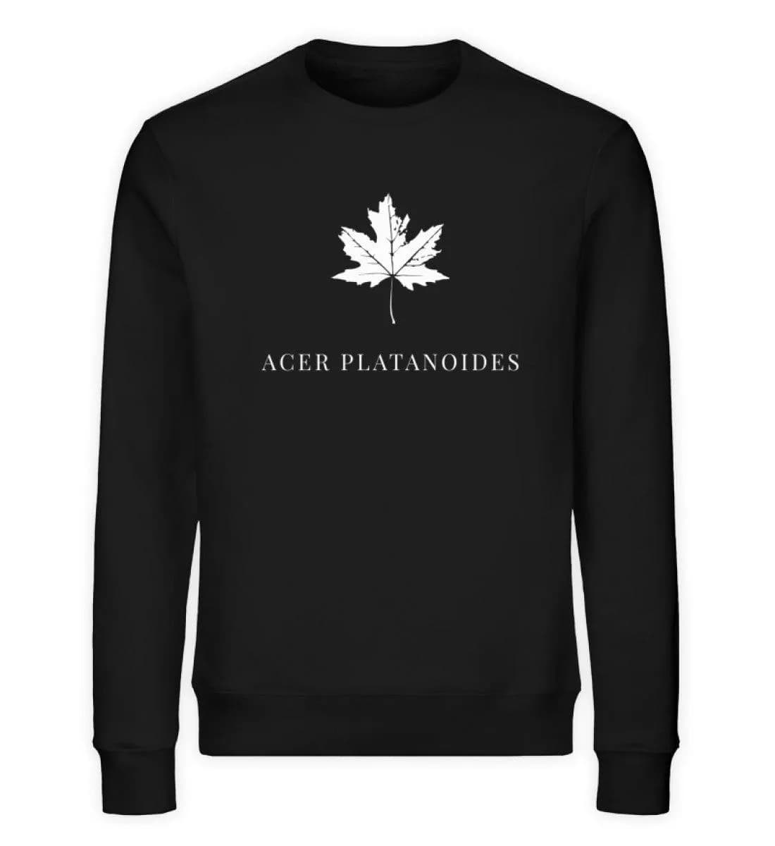 Spitzahornblatt - Unisex Bio Sweatshirt