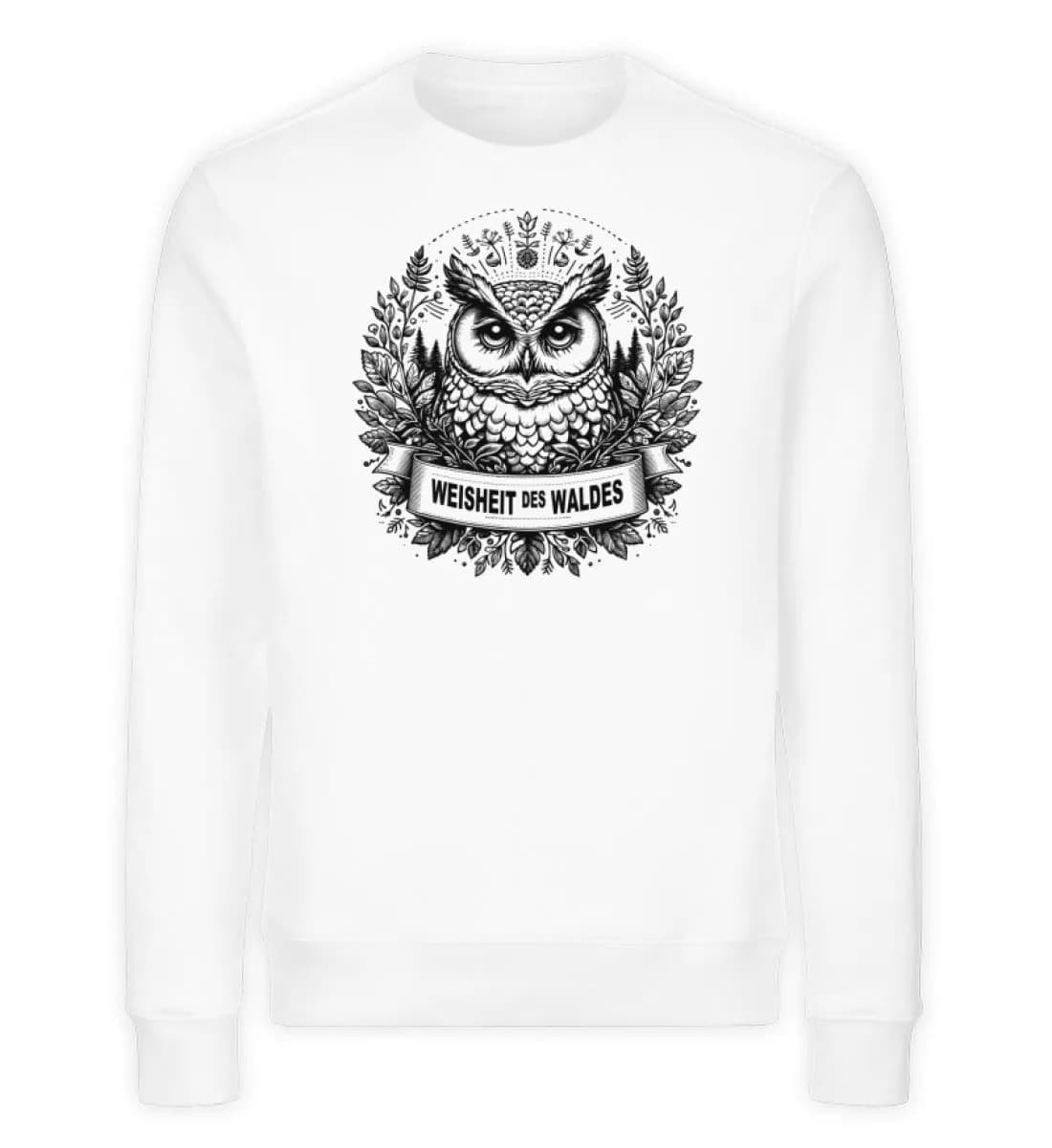 Weisheit des Waldes - Unisex Bio Sweatshirt