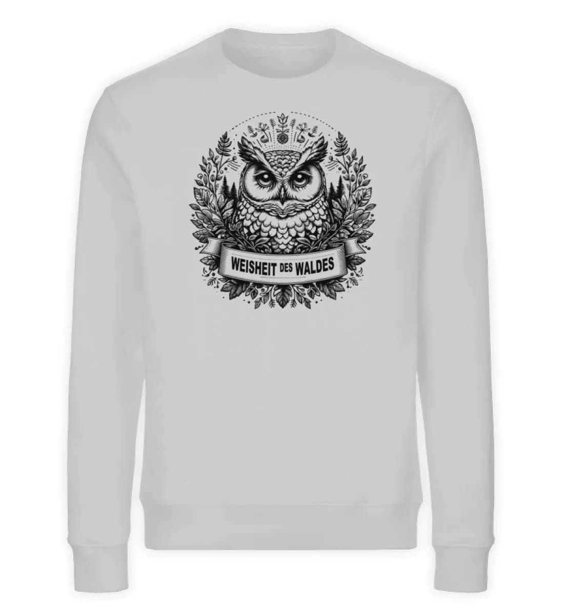 Weisheit des Waldes - Unisex Bio Sweatshirt