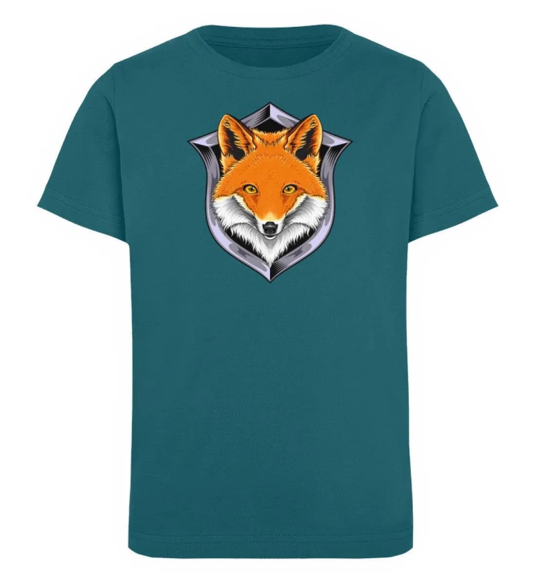 Drawn fox - Kinder Bio T-Shirt