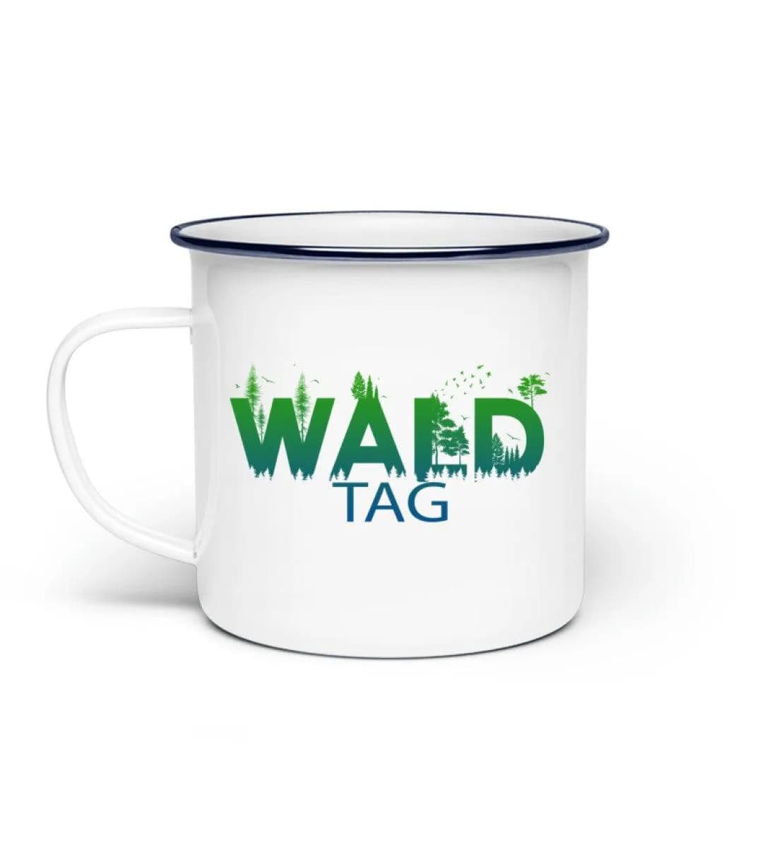 Wald Tag - Emaille Tasse