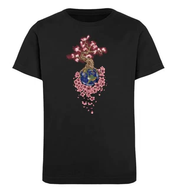 Flowertree earth - Kinder Bio T-Shirt