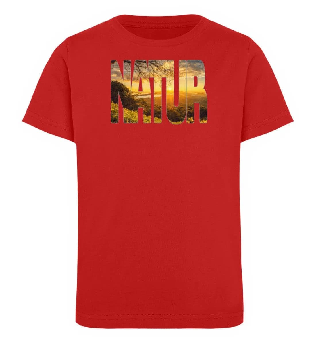 Natur Sunset - Kinder Bio T-Shirt