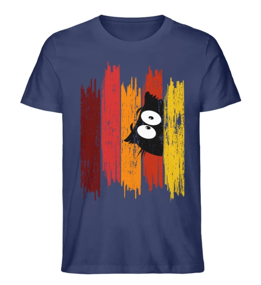 Owl Brushstroke - Herren Premium Bio Shirt