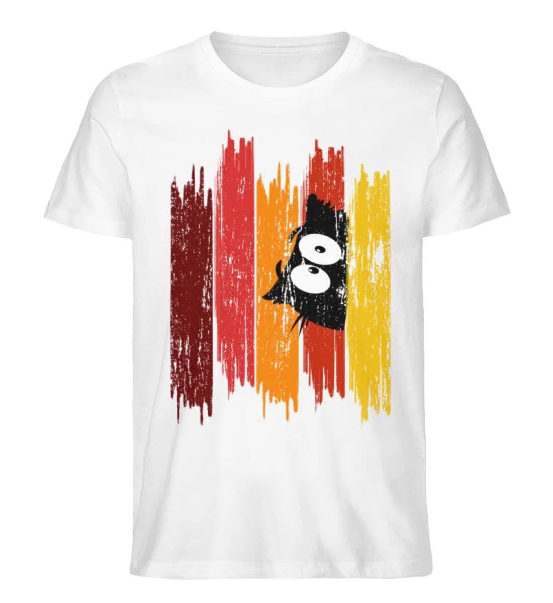 Owl Brushstroke - Herren Premium Bio Shirt