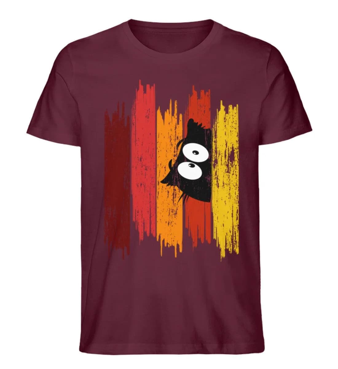 Owl Brushstroke - Herren Premium Bio Shirt