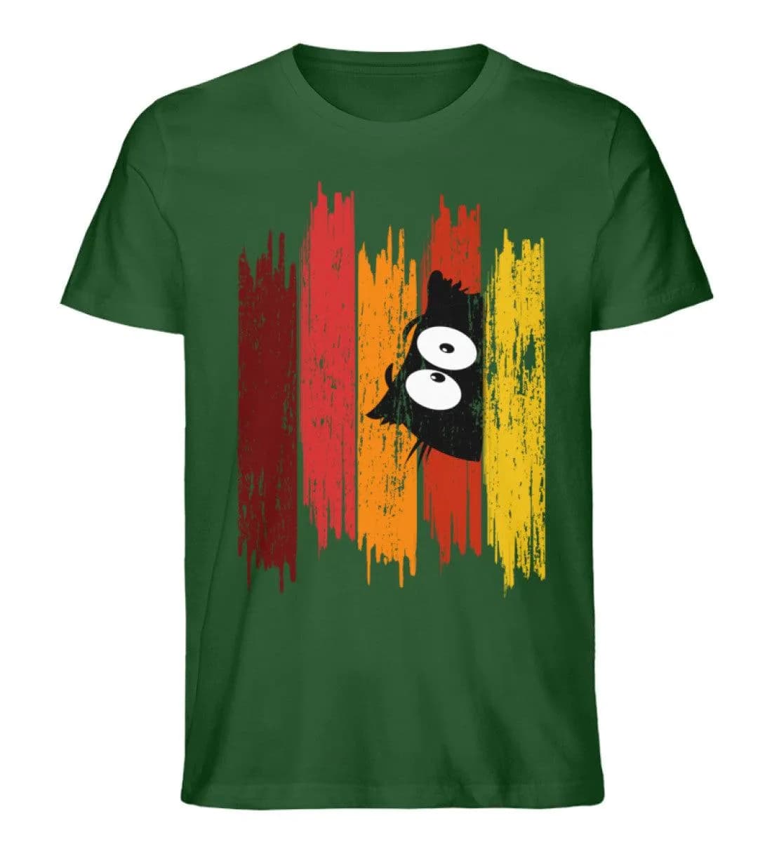 Owl Brushstroke - Herren Premium Bio Shirt