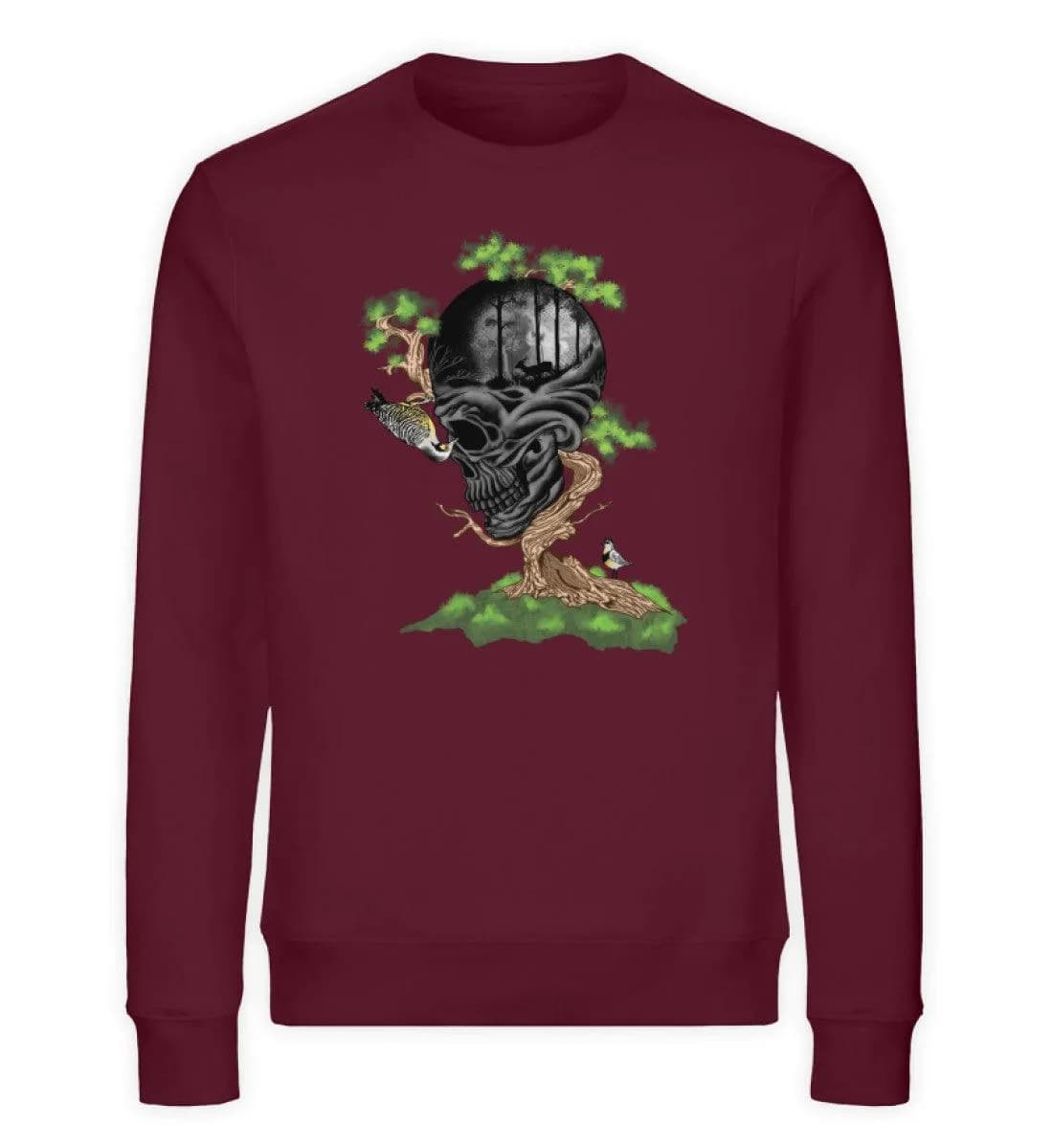 Tree Skull - Unisex Bio Sweatshirt