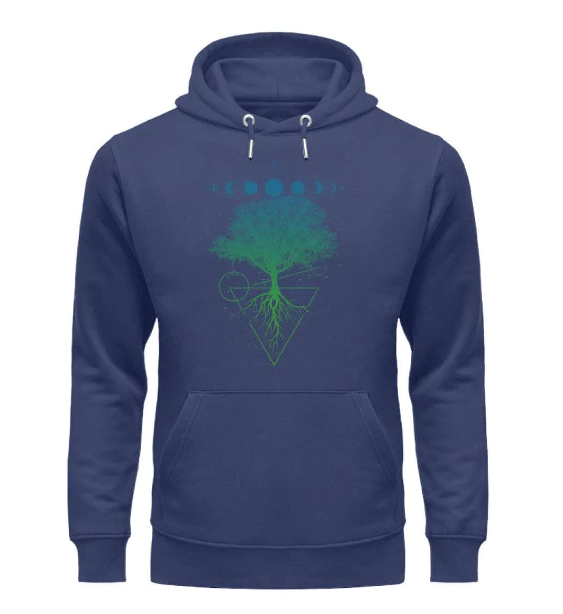 Baum Mondphasen - Unisex Premium Bio Hoodie