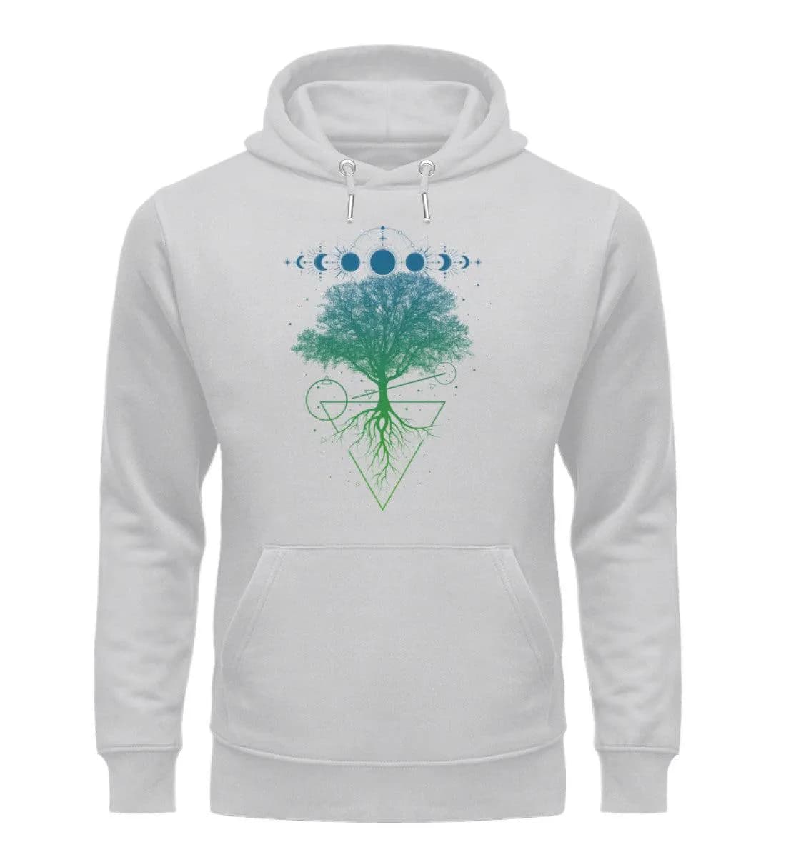 Baum Mondphasen - Unisex Premium Bio Hoodie