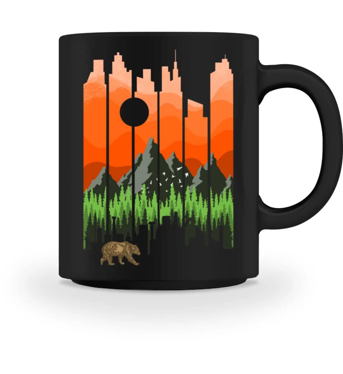 Nature Landscape Sunset - Tasse