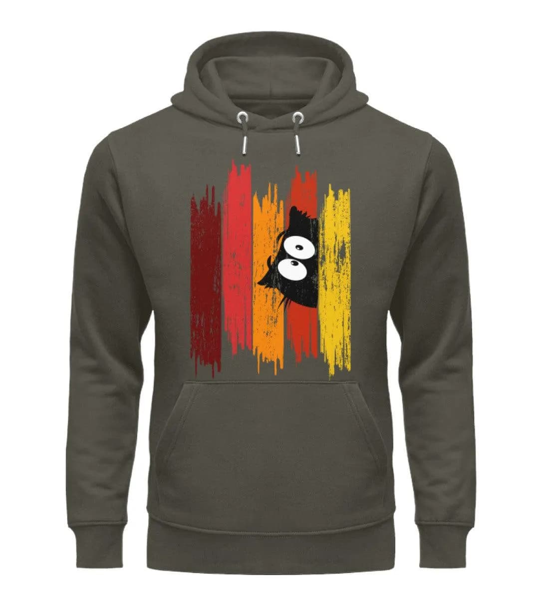 Owl Brushstroke - Unisex Premium Bio Hoodie
