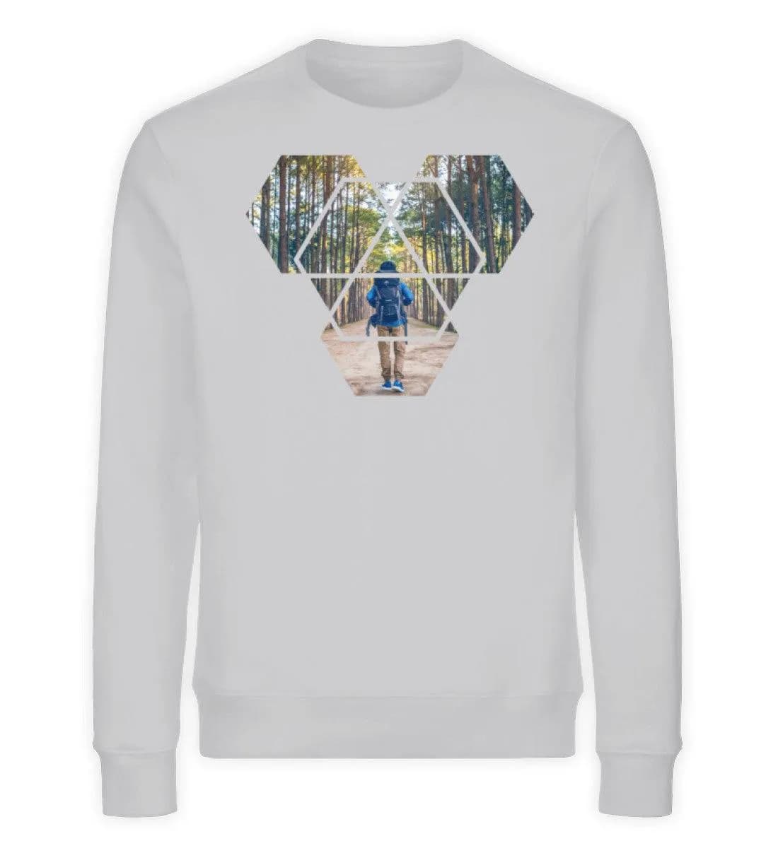 Hexagone Wandern - Unisex Bio Sweatshirt
