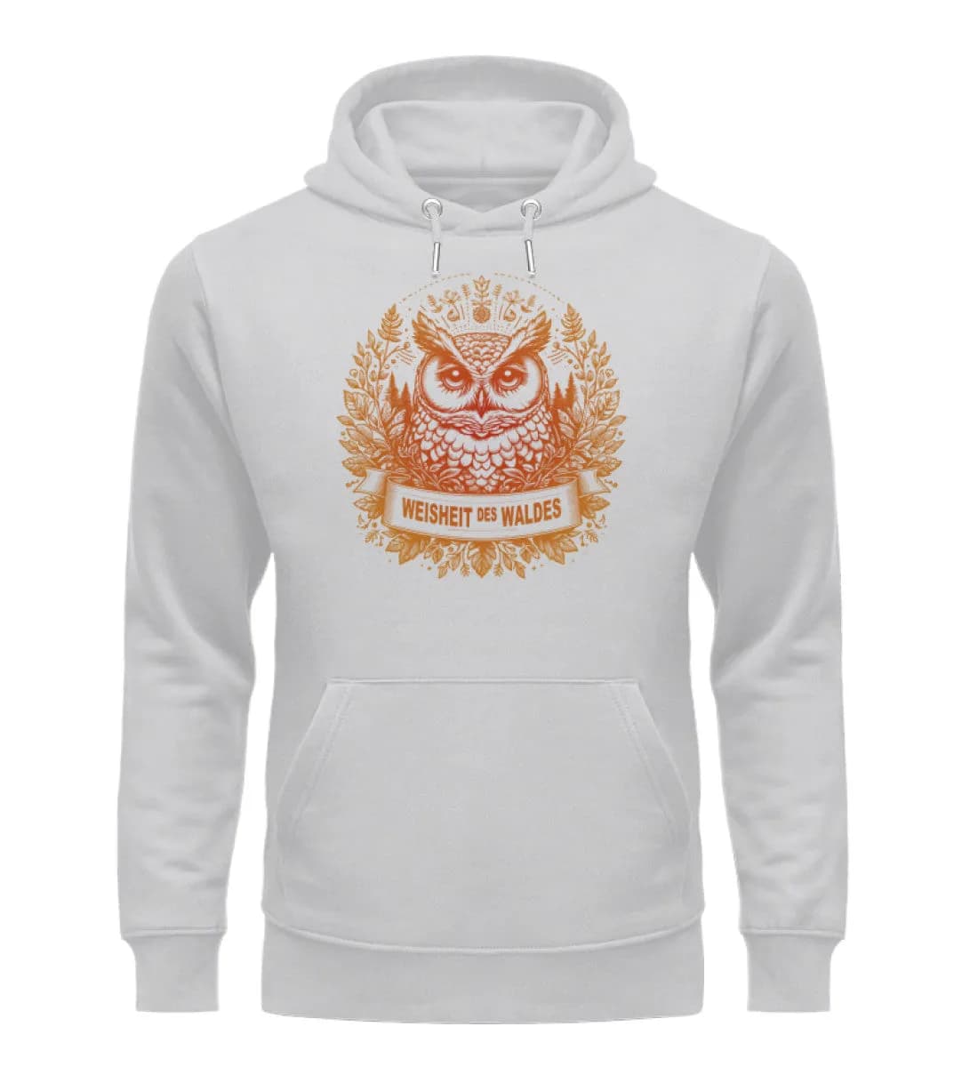 Weisheit des Waldes - Unisex Premium Bio Hoodie