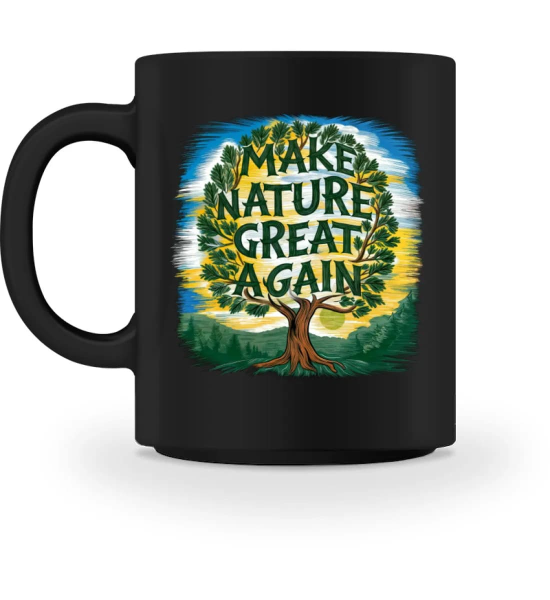 Make Nature great again Tree - Tasse